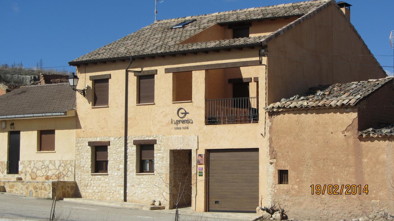 Casa Rural La Prensa De Vino Hotel Сан Естебан де Гормаз Екстериор снимка